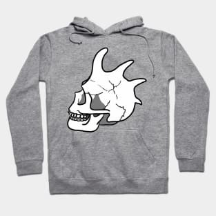 Skull punk design Hoodie